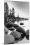 Shoreline, Lake Tahoe-null-Mounted Premium Giclee Print