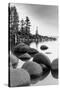 Shoreline, Lake Tahoe-null-Stretched Canvas