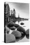 Shoreline, Lake Tahoe-null-Stretched Canvas