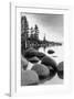 Shoreline, Lake Tahoe-null-Framed Art Print