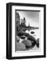 Shoreline, Lake Tahoe-null-Framed Art Print