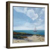 Shoreline Marshes II-Vivien Rhyan-Framed Art Print