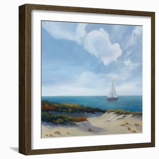 Shoreline Marshes II-Vivien Rhyan-Framed Art Print