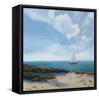 Shoreline Marshes II-Vivien Rhyan-Framed Stretched Canvas
