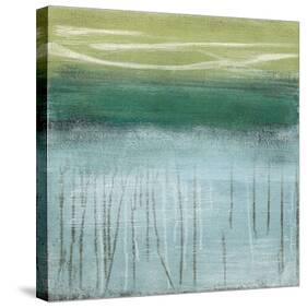 Shoreline Memories I-Heather Mcalpine-Stretched Canvas