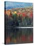 Shoreline of Heart Lake, Adirondack Park and Preserve, New York, USA-Charles Gurche-Stretched Canvas