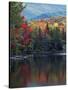 Shoreline of Heart Lake, Adirondack Park and Preserve, New York, USA-Charles Gurche-Stretched Canvas