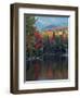 Shoreline of Heart Lake, Adirondack Park and Preserve, New York, USA-Charles Gurche-Framed Photographic Print