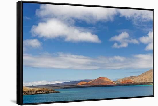 Shoreline of Santiago Island, Galapagos Islands, Ecuador.-Adam Jones-Framed Stretched Canvas