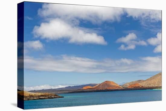 Shoreline of Santiago Island, Galapagos Islands, Ecuador.-Adam Jones-Stretched Canvas