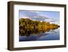 Shoreline of the Erie Canal in Fultonville, New York, USA-Joe Restuccia III-Framed Photographic Print