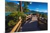 Shoreline path at Sand Harbor State Park, Lake Tahoe, Nevada, USA-Russ Bishop-Mounted Premium Photographic Print