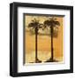 Shoreline Sunset-Karl Rattner-Framed Giclee Print