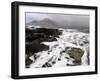 Shoreline with Approaching Squall, Loch Na Keal, Mull, Inner Hebrides, Scotland, UK, December 2007-Niall Benvie-Framed Photographic Print