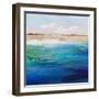 Shoreline-Karen Hale-Framed Art Print