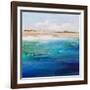 Shoreline-Karen Hale-Framed Art Print