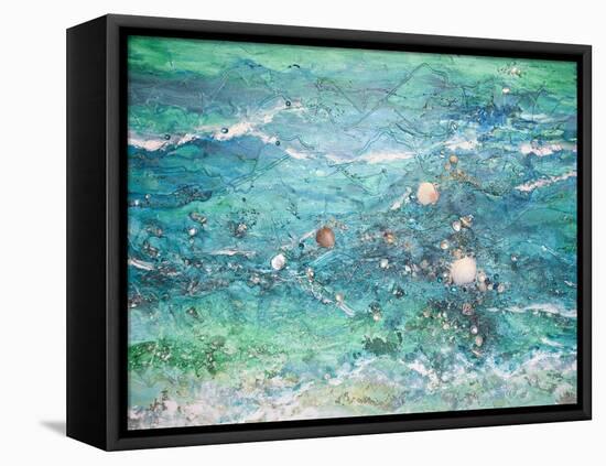 Shoreline-Margaret Coxall-Framed Stretched Canvas