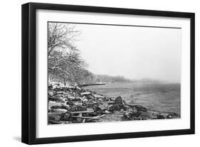 Shoreline-Evan Morris Cohen-Framed Photographic Print