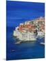 Shores of Adriatic Sea, Dubrovnik, Croatia-Keren Su-Mounted Premium Photographic Print