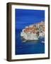 Shores of Adriatic Sea, Dubrovnik, Croatia-Keren Su-Framed Photographic Print