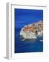 Shores of Adriatic Sea, Dubrovnik, Croatia-Keren Su-Framed Photographic Print