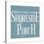 Shoreside Porch Square-Elizabeth Medley-Stretched Canvas