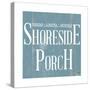 Shoreside Porch Square-Elizabeth Medley-Stretched Canvas