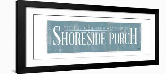 Shoreside Porch-Elizabeth Medley-Framed Premium Giclee Print