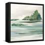 Shoreside Serenity I-null-Framed Stretched Canvas
