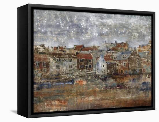 Shoreside VIllage-Alexys Henry-Framed Stretched Canvas