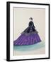 Short Cape Made of Velvet and Black Lace-Charles Pilatte-Framed Giclee Print