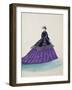 Short Cape Made of Velvet and Black Lace-Charles Pilatte-Framed Giclee Print