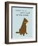 Short End Of Stick-Dog is Good-Framed Art Print