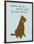 Short End Of Stick-Dog is Good-Framed Art Print