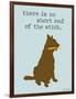 Short End Of Stick-Dog is Good-Framed Art Print