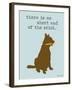 Short End Of Stick-Dog is Good-Framed Art Print