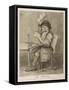 Short-Sighted Politician-William Hogarth-Framed Stretched Canvas