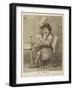 Short-Sighted Politician-William Hogarth-Framed Art Print