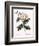 Short-Styled Rose-Pierre Joseph Redoute-Framed Giclee Print