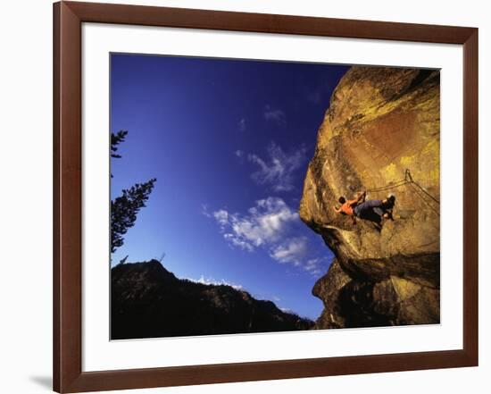 Short Subject Donner Summit California, USA-null-Framed Photographic Print