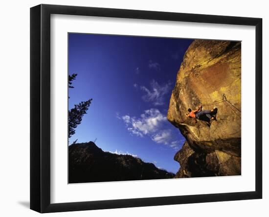 Short Subject Donner Summit California, USA-null-Framed Photographic Print