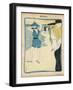 Short Swimming Costume Attracts Attention on the Beach-Roubille-Framed Art Print