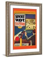 Short Wave and Television: New Electronic Gun Projects Large Television Images-Frank R. Paul-Framed Art Print