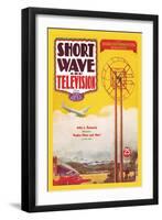 Short Wave and Television: Radio and Airplanes-null-Framed Art Print