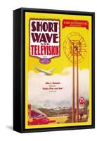 Short Wave and Television: Radio and Airplanes-null-Framed Stretched Canvas