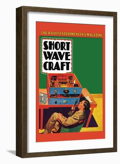 Short Wave Craft: How to Build a Simple Phone Transmitter-null-Framed Art Print