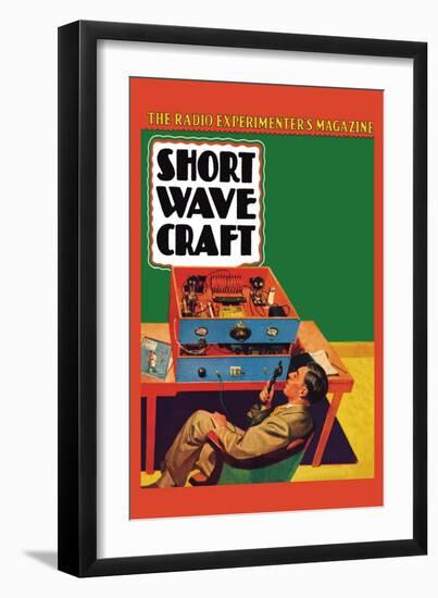 Short Wave Craft: How to Build a Simple Phone Transmitter-null-Framed Art Print