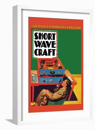 Short Wave Craft: How to Build a Simple Phone Transmitter-null-Framed Art Print