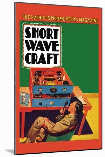 Short Wave Craft: How to Build a Simple Phone Transmitter-null-Mounted Art Print
