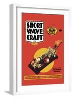 Short Wave Craft: How to Build the 804 Power Oscillator-null-Framed Art Print